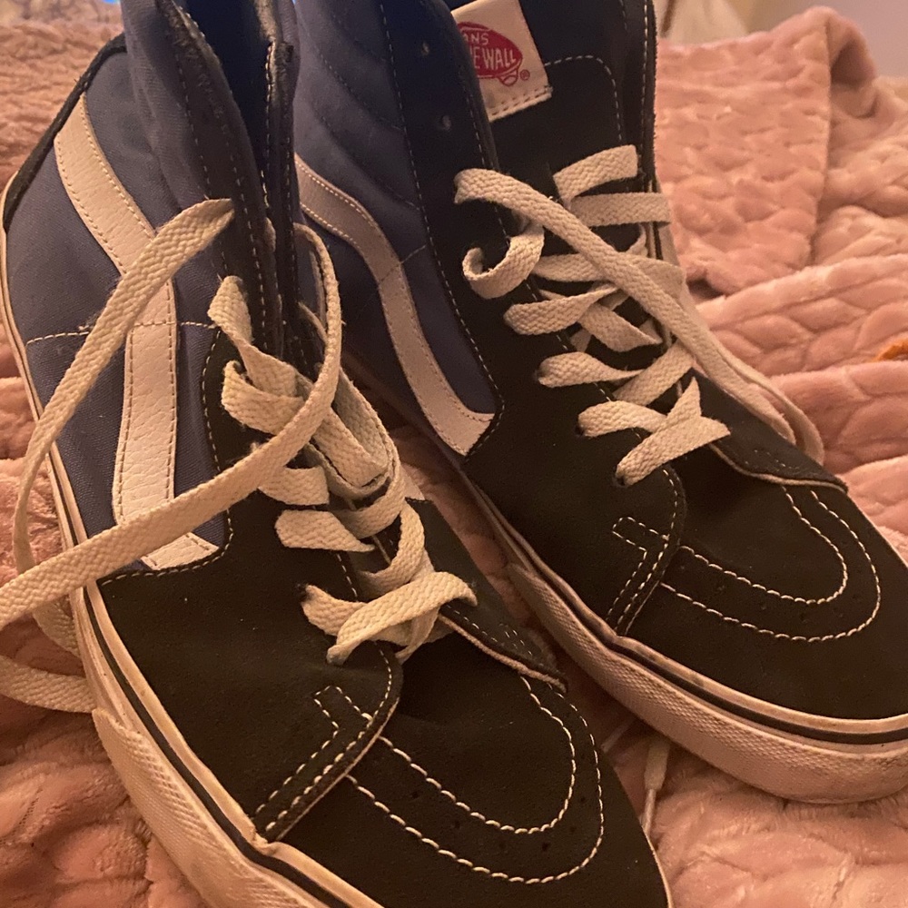 vans sk8-hi navy
